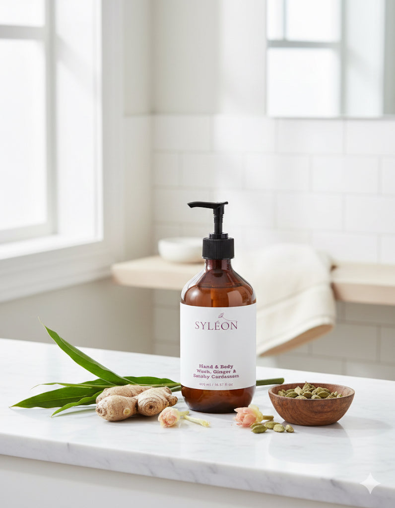 Hand & Body Wash, Ginger & Smoky Cardamom