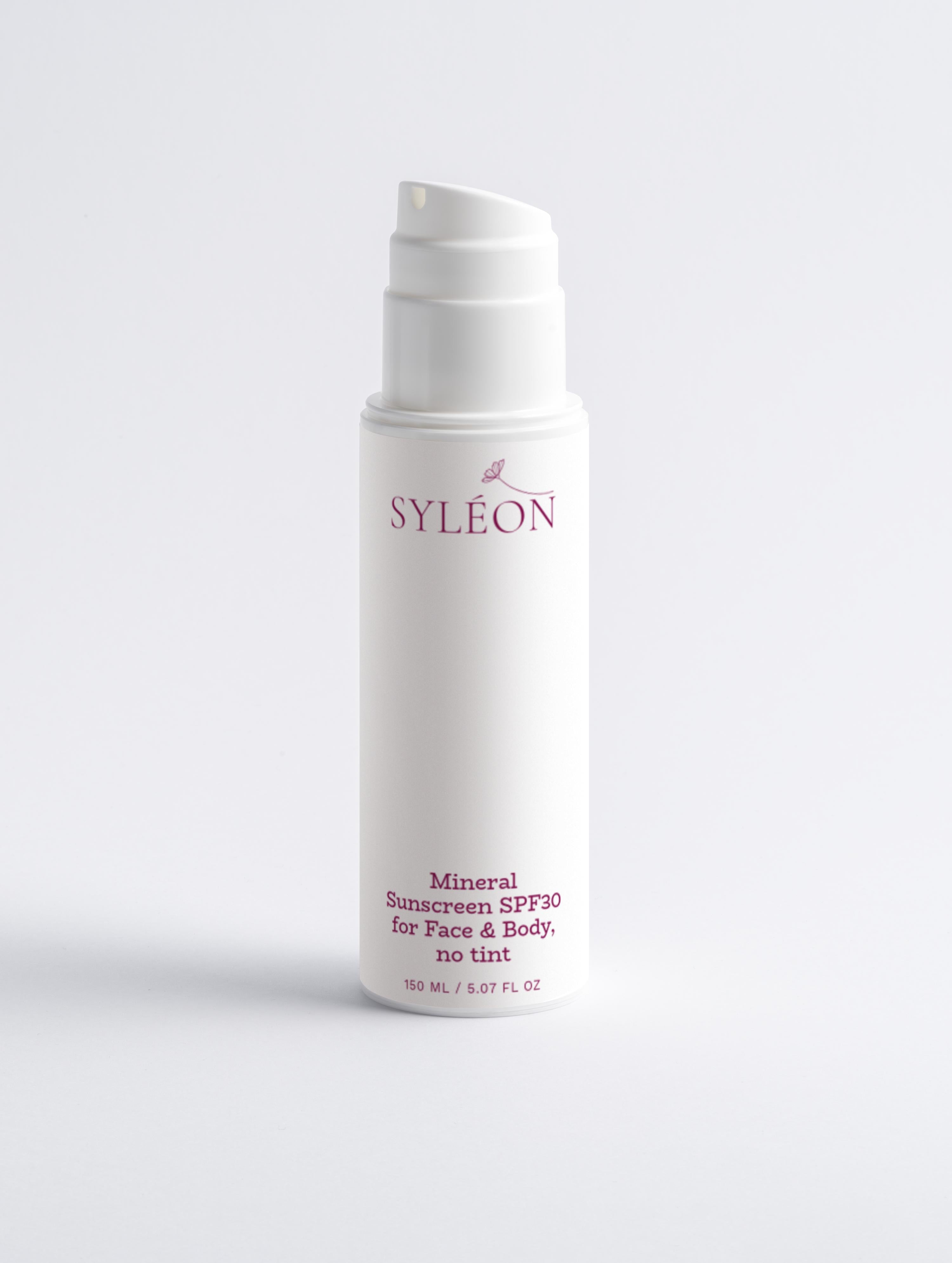 Mineral Sunscreen SPF30 for Face & Body, no tint